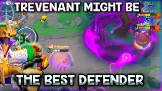 TREVENANT BUFFS  STACK ITEMS  TOP TIER 🌳  Pokemon unite ranked gameplay [upl. by Lesna]