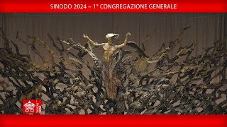 Sinodo 2024 –1° Congregazione generale 2 ottobre 2024 [upl. by Shandy]