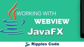 JAVAFx Tutorial 24 Webview [upl. by Rebor777]