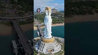 เที่ยวจีน ไหหลำ เจ้าแม่กวนอิม วัดหนานซาน 海南南山寺观音 Guanyin of Nanshan Temple in Hainan [upl. by Einitsed]