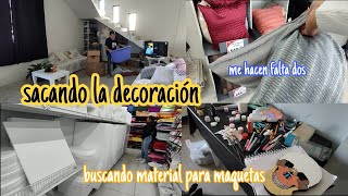 todo serrado domingo por la mañana 😬 sacando la decoración ✅ me hacen falta dos [upl. by Ikcaj]