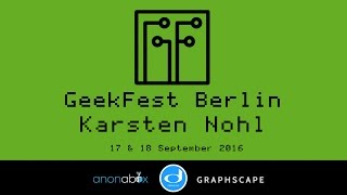 GeekFest Berlin 2016  Karsten Nohl  SS7 Attack Update and Phone Phreaking [upl. by Corina101]