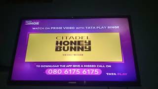 Tata Play Binge Amazon CITADEL Honey Bunny Watch on Prime Video With Tata Play Binge [upl. by Aim]