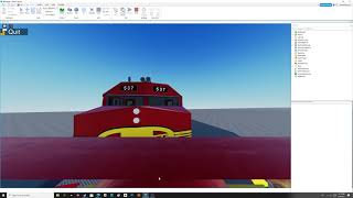 kismet train collision but roblox studio in a nutshell [upl. by Nivek]