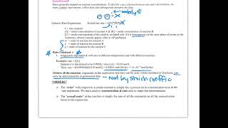 Rate Expressions using Differential Rate Law [upl. by Nunes]