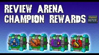 REVIEW ARENA CHAMPION REWARD SHINOBI WARFARE  I GOT THE BEST JUTSU [upl. by Eema]