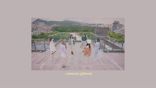 memoria  gfriend slowed [upl. by Silma]