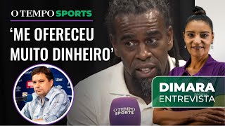 EXCLUSIVO Tinga revela bastidor com Itair Machado antes de sair do Cruzeiro  DIMARA ENTREVISTA [upl. by Kahcztiy479]