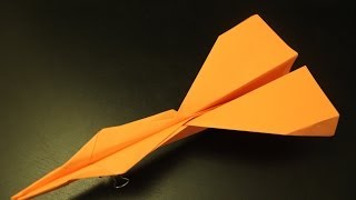 How to make the simple fastest paper plane origami ever instruction Jaguar [upl. by Urban]