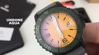 UNDONE AQUA Dive Watch Review [upl. by Rexer177]