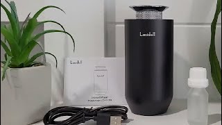 LACIDOLL Waterless Diffuser Scent Air Machine for Home amp Car Black Review [upl. by Bibbye]