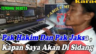 Tembok Derita By Hamdan ATT  Versi Patam Manual  KARAOKE KN7000 FMC [upl. by Fredrick788]