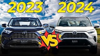 ¡Toyota RAV4 2023 VS Toyota RAV4 2024 ¡Estas Diferencias Te Impactarán [upl. by Georgy]