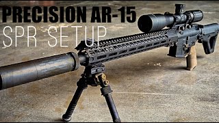 AR15 Long Range  Precision SPR Setup [upl. by Theona491]