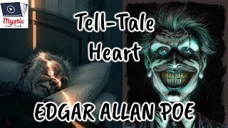 The Tell Tale Heart By Edgar Allan Poe  Audiobook  Full  Text [upl. by Lladnik858]