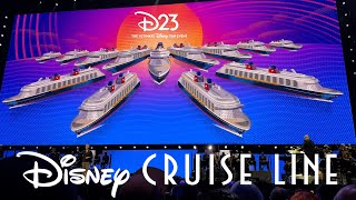 Disney Cruise Line Announces More Ships  D23 The Ultimate Disney Fan Event [upl. by Airemahs405]