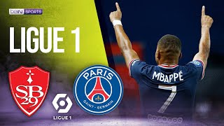 Brest vs PSG  LIGUE 1 HIGHLIGHTS  8202021  beIN SPORTS USA [upl. by O'Conner]