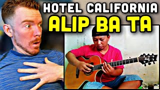 ALIP BA TA  Hotel California  THE EAGLES   REACTION [upl. by Krongold]