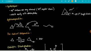 Cyclopropane Properties and Reactions [upl. by An]