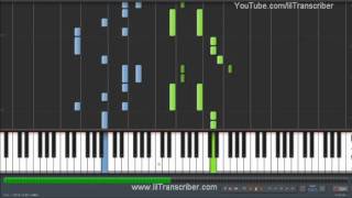 Maroon 5  Moves Like Jagger Piano Cover by LittleTranscriber [upl. by Nottarts]