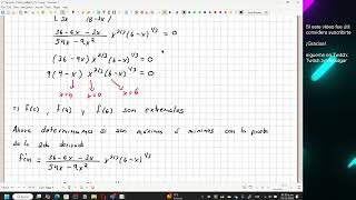 Calculo MM  44 Formas indeterminadas y regla de LHopital [upl. by Dionis]