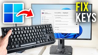 How To Fix Keyboard Keys Not Working In Windows 11 PC amp Laptop  Full Guide [upl. by Ezara280]