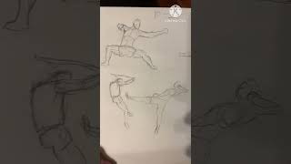 Day 6 of developing gesture drawing skills [upl. by Jase]