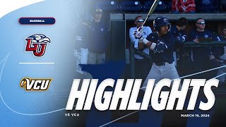 Check Out Liberty vs VCU HIGHLIGHTS 💥  Liberty Baseball [upl. by Imled169]