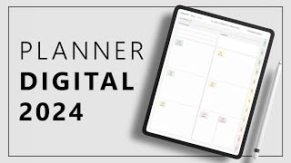 Planner Digital 2024 [upl. by Fabyola]