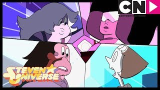 Steven Universe  The Gems Kidnap Steven After His Gem Glows As A Baby  Cartoon Network [upl. by Notterb]