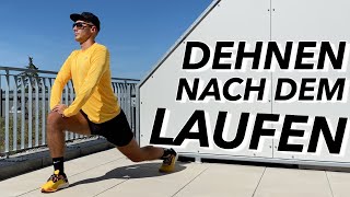 DEHNÜBUNGEN FÜR LÄUFER NACH DEM LAUF Laufen und Dehnen [upl. by Yeltnerb624]