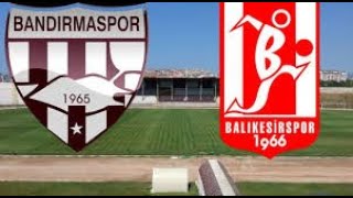 BANDIRMASPOR  BALIKESİRSPOR SEYİRCİLİ ÖZLENEN GÖRÜNTÜLER [upl. by Raybourne50]