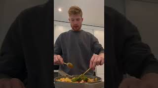 Cooking with Kevin De Bruyne 👏 👨‍🍳 [upl. by Ahserak]