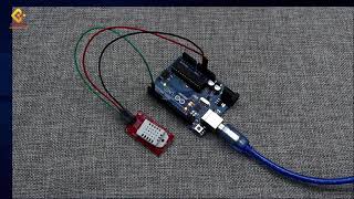 สอนใช้งาน Arduino DHT22 AM2302 Module โมดูลวัดอุณหภูมิและความชื้น [upl. by Bithia]