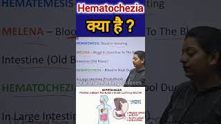 Hematochezia क्या है hematochezia stool digestion digestivesystem guthealth nursing shorts [upl. by Karlens944]