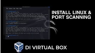 INSTALL LINUX DI VIRTUAL BOX amp PORT SCANNING UTS MRTI [upl. by Tertia]