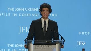 Jack Schlossberg  2023 Profile in Courage Award [upl. by Annayr]