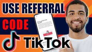 How to Use Referral Code in TikTok 2024 [upl. by Sims]