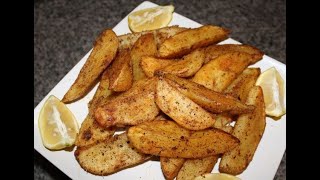 Potato Wedges Recipe  Roasted Potato [upl. by Cormac]