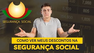 Como ver os meus descontos na Segurança Social [upl. by Rolat268]