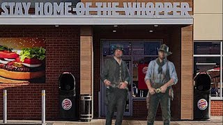 Burger King Whopper Ad but its Arthur and Dutch [upl. by Namreh620]