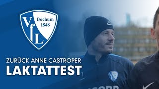 Der VfL zurück aus der Winterpause  Laktattest anne Castroper [upl. by Ennayk]