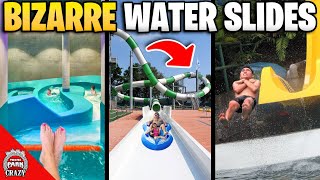 Top 10 BIZARRE Waterslides from Around the World [upl. by Aleuname288]