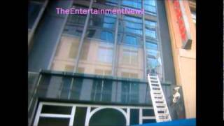 VIDEO  CHRIS BROWN GOES CRAZY  THROWS CHAIR through GMA WINDOW [upl. by Kaitlin]