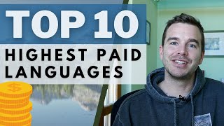 TOP 10 HIGHEST PAID LANGUAGES Freelance Translator [upl. by Savart]