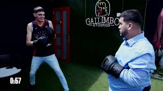 PELEA Gallo The Producer vs Adam de 66 de ESTATURA [upl. by Eiramanad]