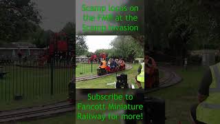 Scamp locos on the FMR at the Scamp Invasion miniaturerailway miniaturetrains trains railway [upl. by Landrum]