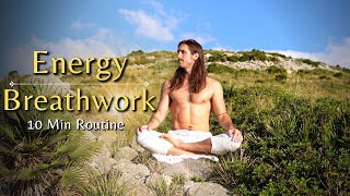 10 Minute Energy Morning Breathwork Routine I 5 Rounds I 2 Speeds I Uddiyana Bandha [upl. by Ahsiat]