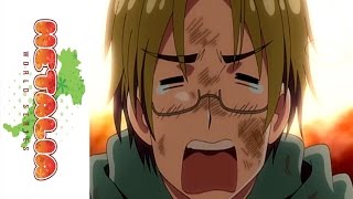 Hetalia World Series Official Clip  America and Canada [upl. by Sedgewake]