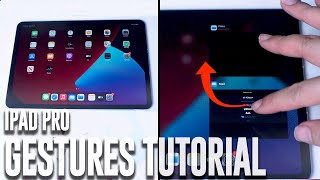 iPad Pro Gestures Tutorial 2022 [upl. by Namrac]